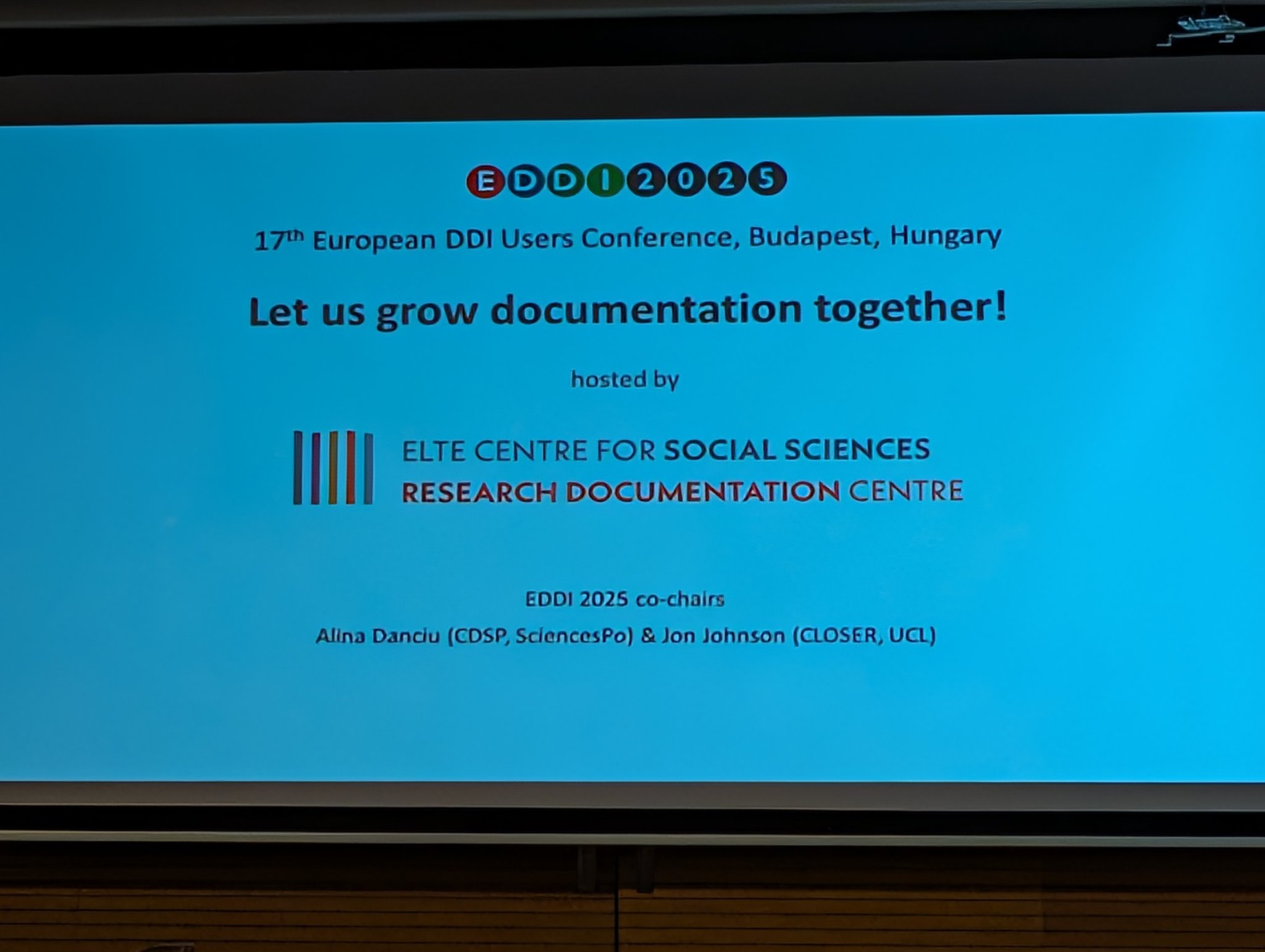 EDDI 2025 Day One